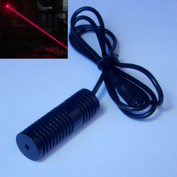 655nm 250mw 빨간색 laser module Wide voltage 5V 12V 24V High power chamber of Secrets escape laser - Click Image to Close